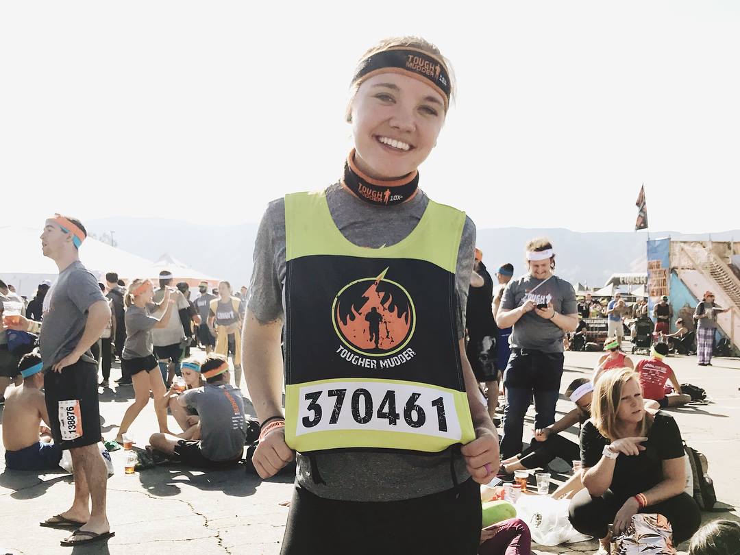 Heather Bode at Tough Mudder