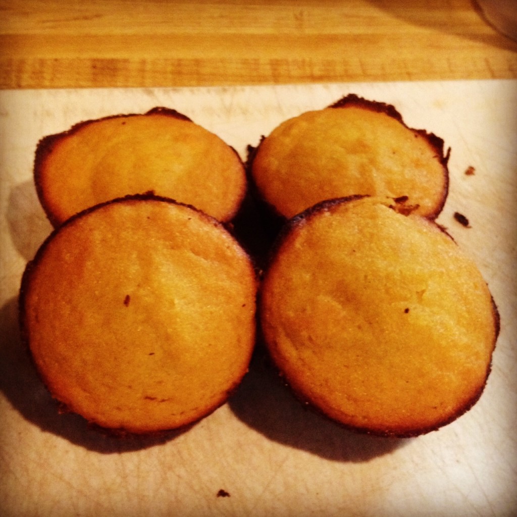 Coconut Flour Lemon Cupcakes