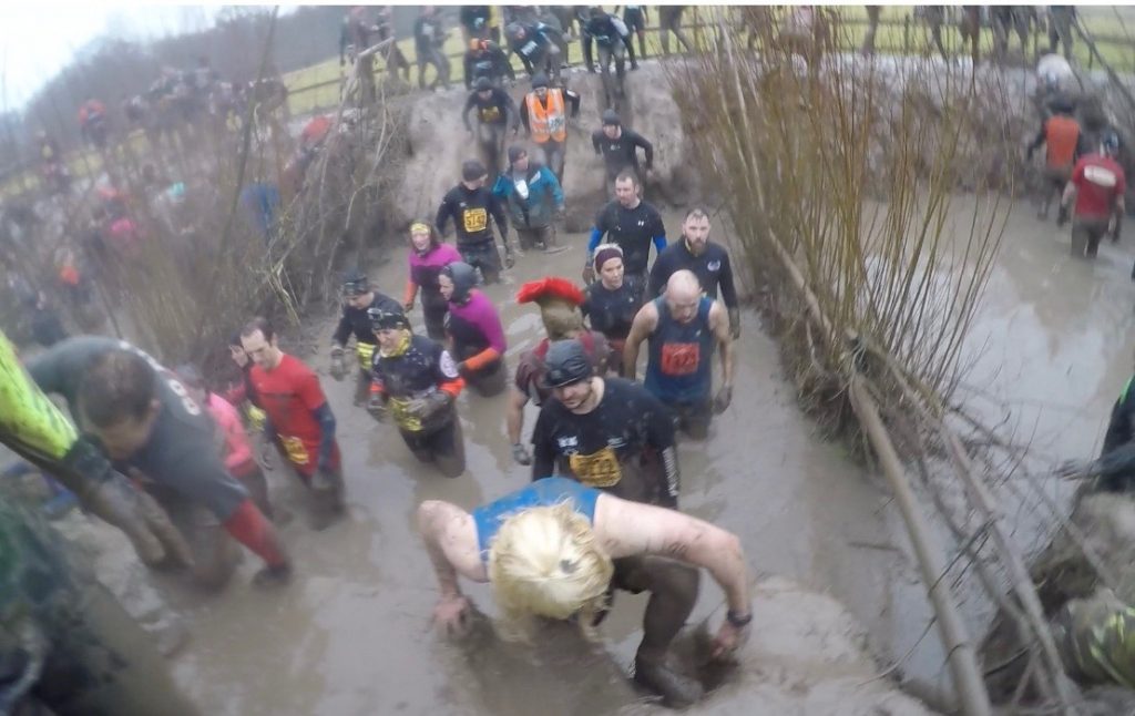 Tough Guy - Slalom in the mud pits
